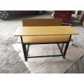 2020 Newest Design Double Desk and Chair for School